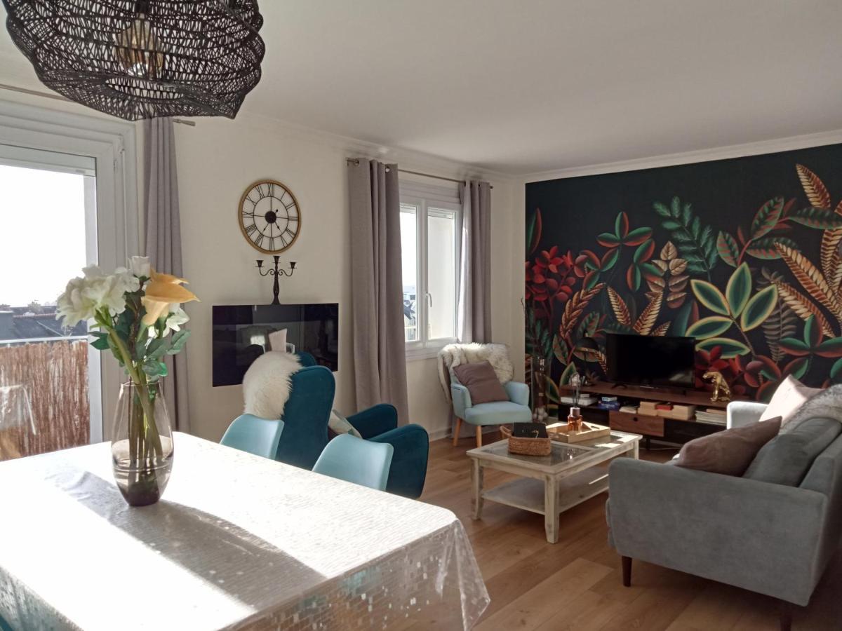 Appartement Vue Mer Concarneau Bagian luar foto