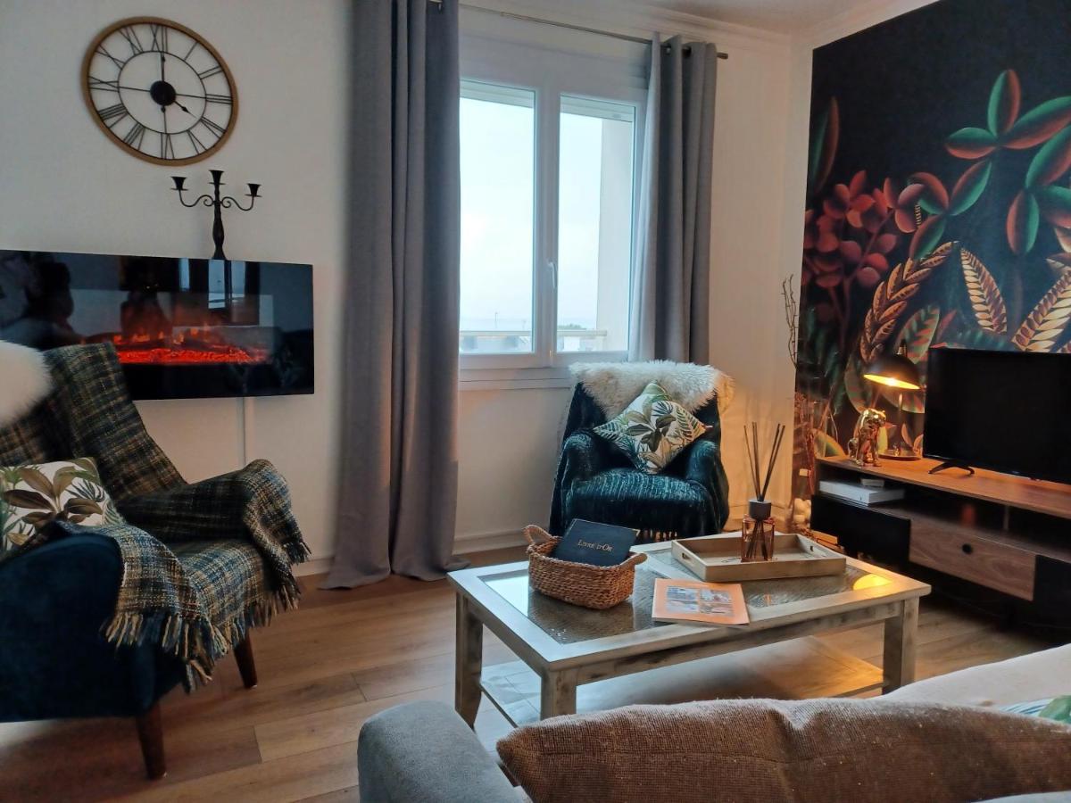 Appartement Vue Mer Concarneau Bagian luar foto