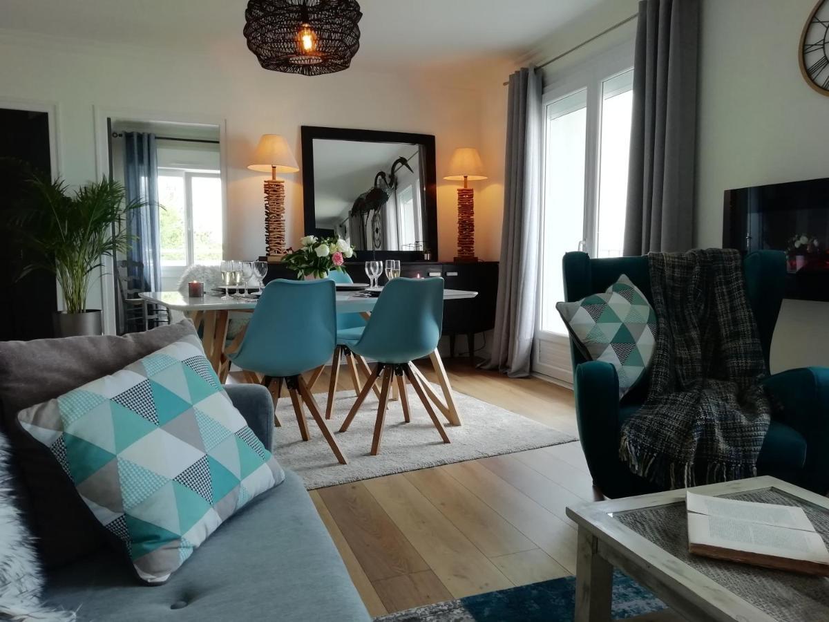 Appartement Vue Mer Concarneau Bagian luar foto